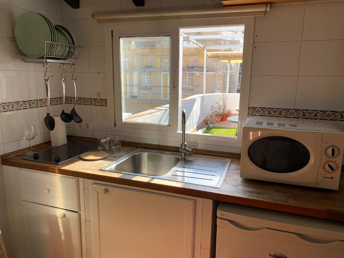 Stunning Attic With Private Terrace And Parking Optional Leilighet Sevilla Eksteriør bilde